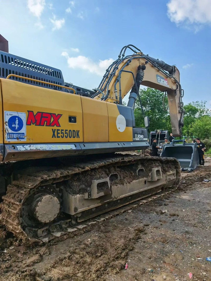 [Produk besar · Tidak mencuci langsung di atas gambar] Pada akhir 2021, XCMG 550DK MAX Excavator Berat Platinum Power Real Table 2913 jam Harga tidak tinggi